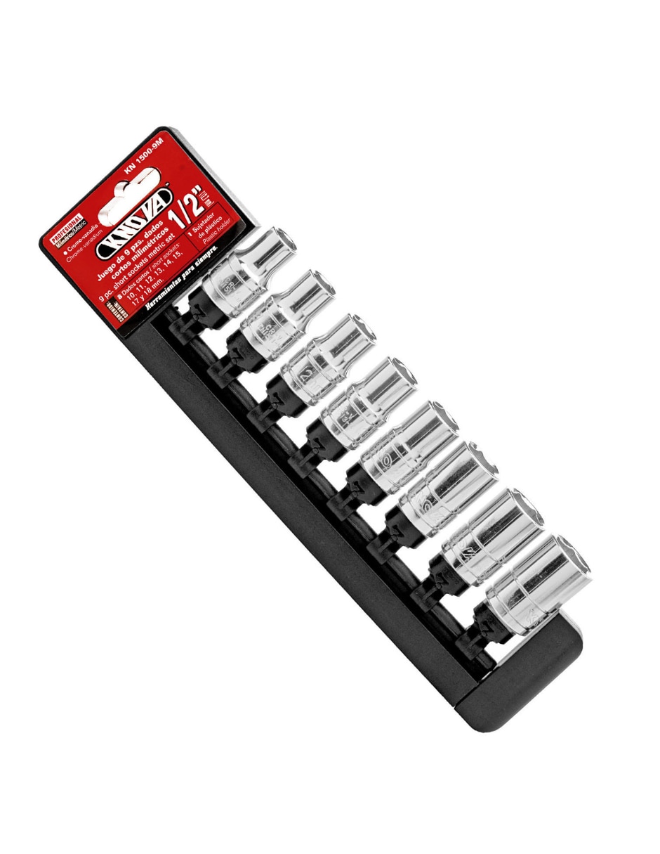 Juego de dados KNOVA KN 1500-9S 9 piezas